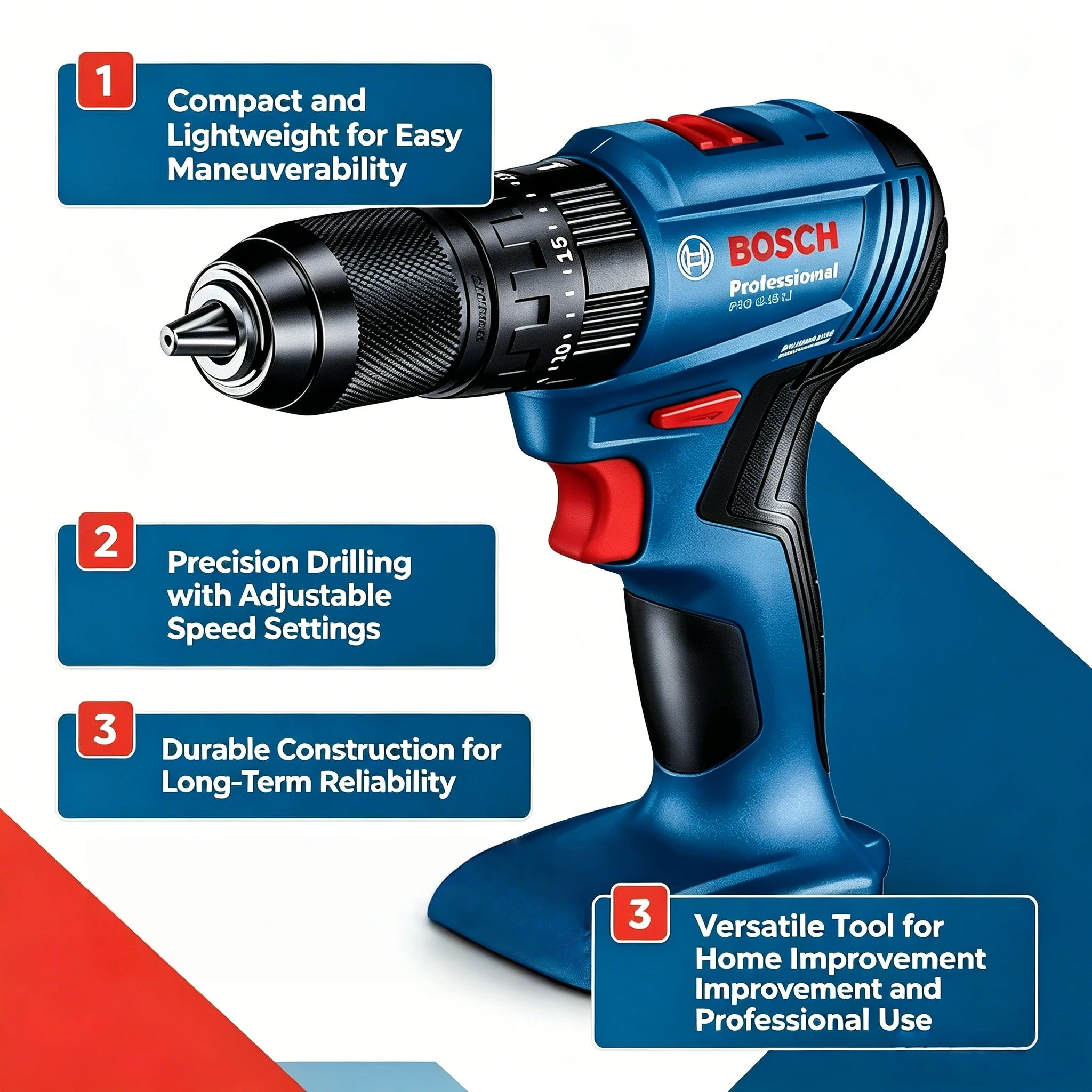 Cordless Drill Driver - Bosch GSB 185-LI 18V Cordless Impact