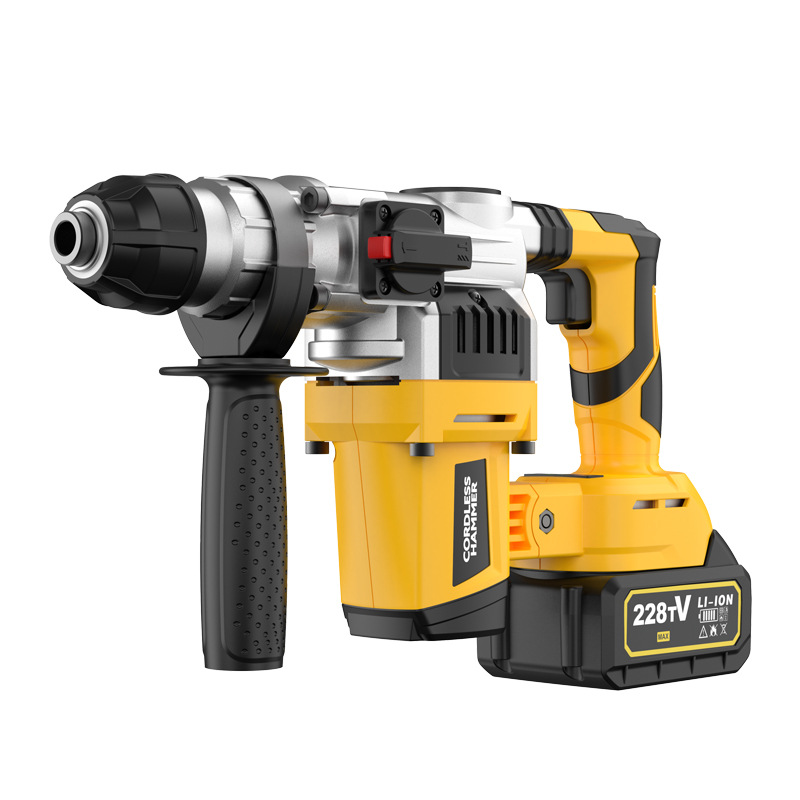 Cordless Drill Driver - 21V Lithium Brushless Rotary Hammer Drill