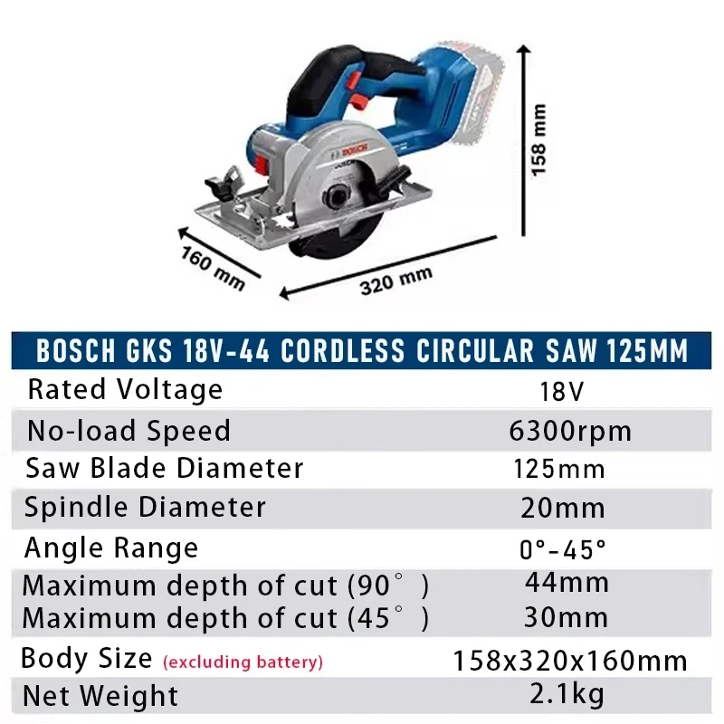 Bosch Cordless Circular Saw GK - Power Tools Wood ulasan dan harga