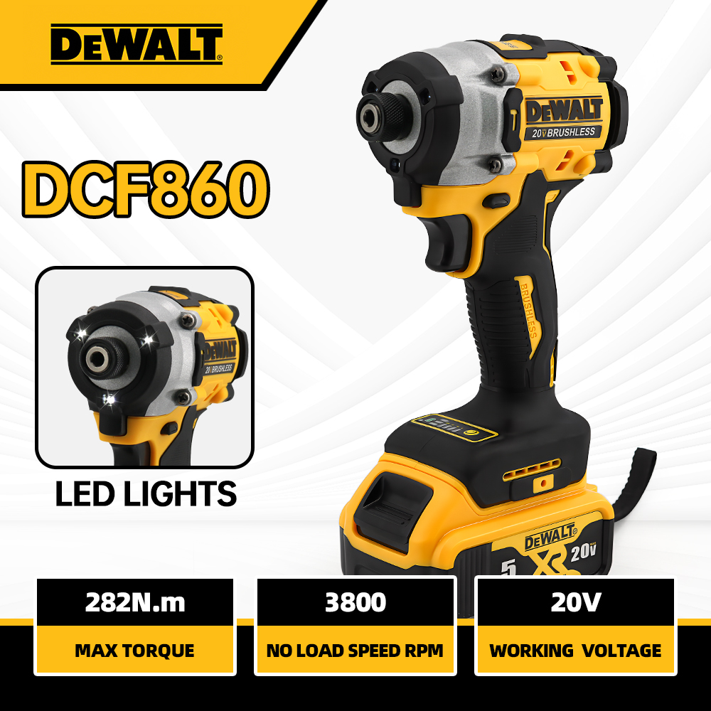 Dewalt DCF860 Cordless Brushle - Dewalt Power Tools Xr ulasan dan harga