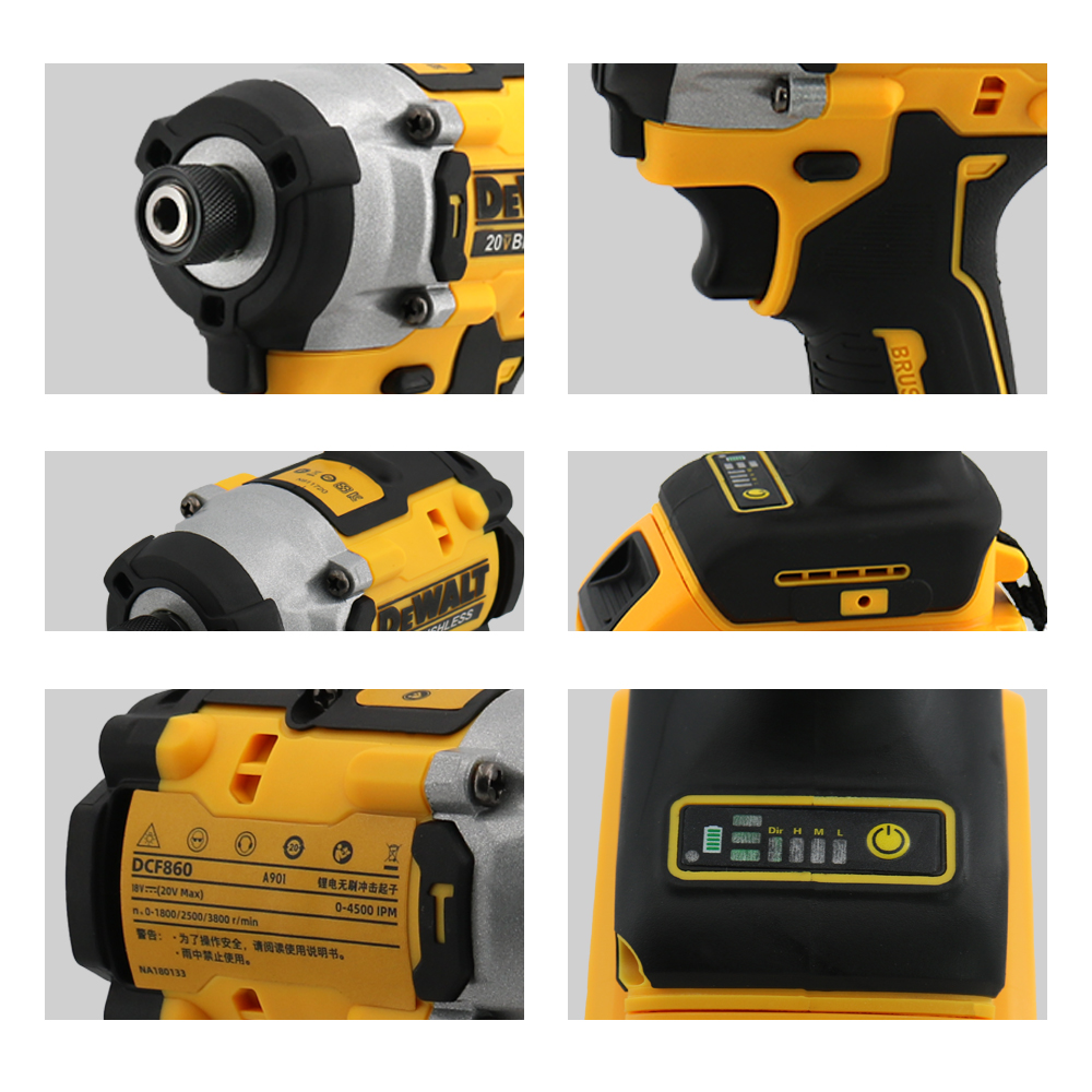 Dewalt DCF860 Cordless Brushle - Dewalt Power Tools Xr ulasan dan harga