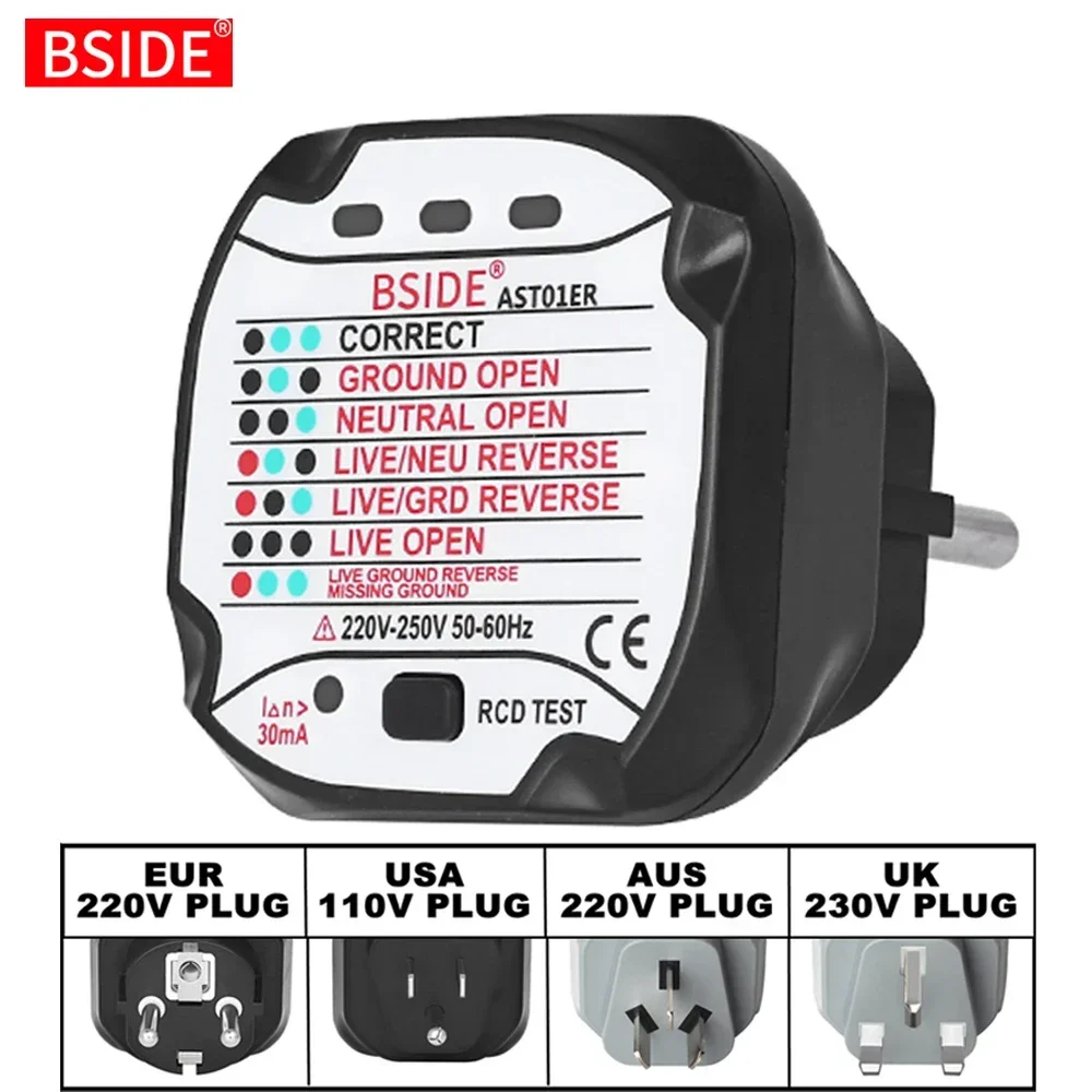 RCD GFCI Test  Outlet Ground Z - Power Tools Uk Review ulasan dan harga