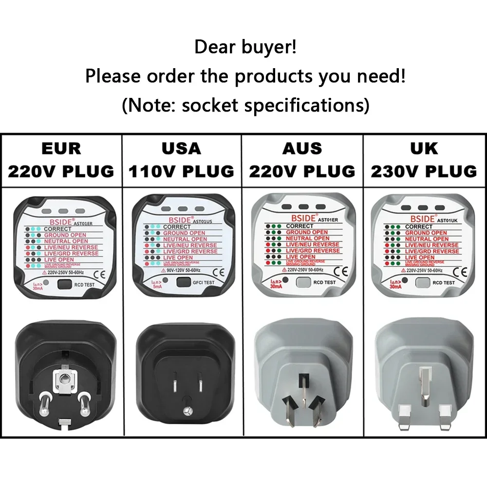 RCD GFCI Test  Outlet Ground Z - Power Tools Uk Review ulasan dan harga