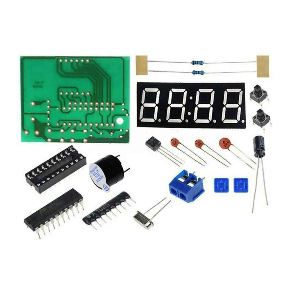 4-bit Digital Clock DIY Solder - Power Tools Skills ulasan dan harga