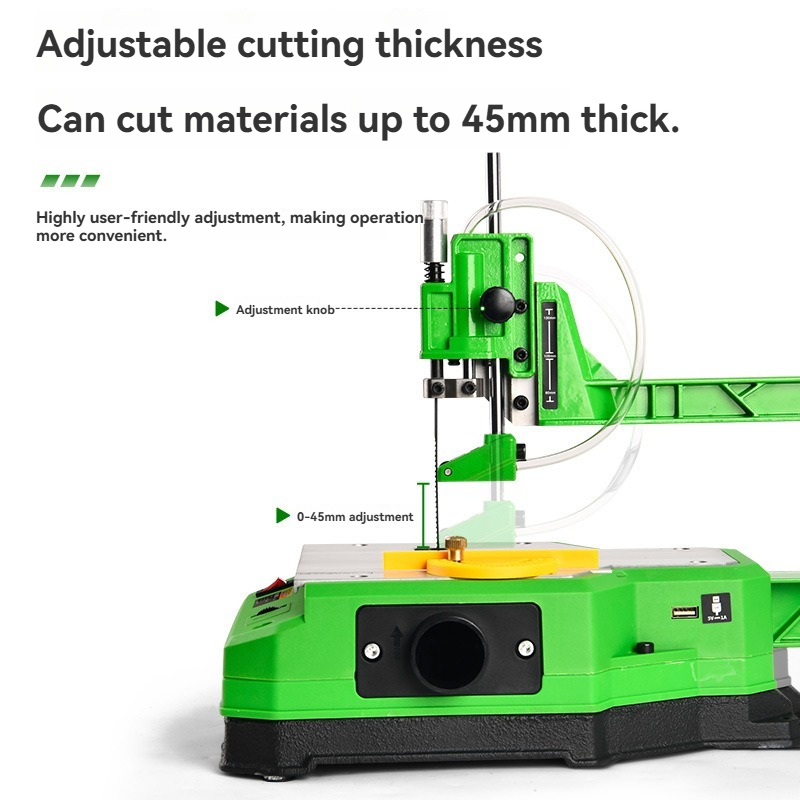 BG-8300 Electric Bench Scroll  - Scroll Saw Bench ulasan dan harga
