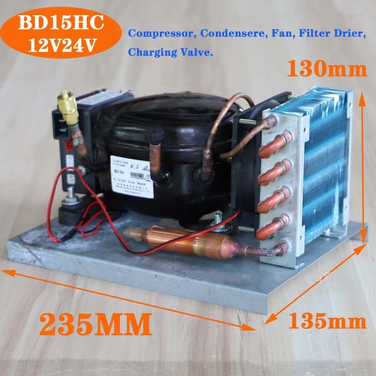 BD15HC Mini Condensing Unit of - Air Compressor Mini ulasan dan harga