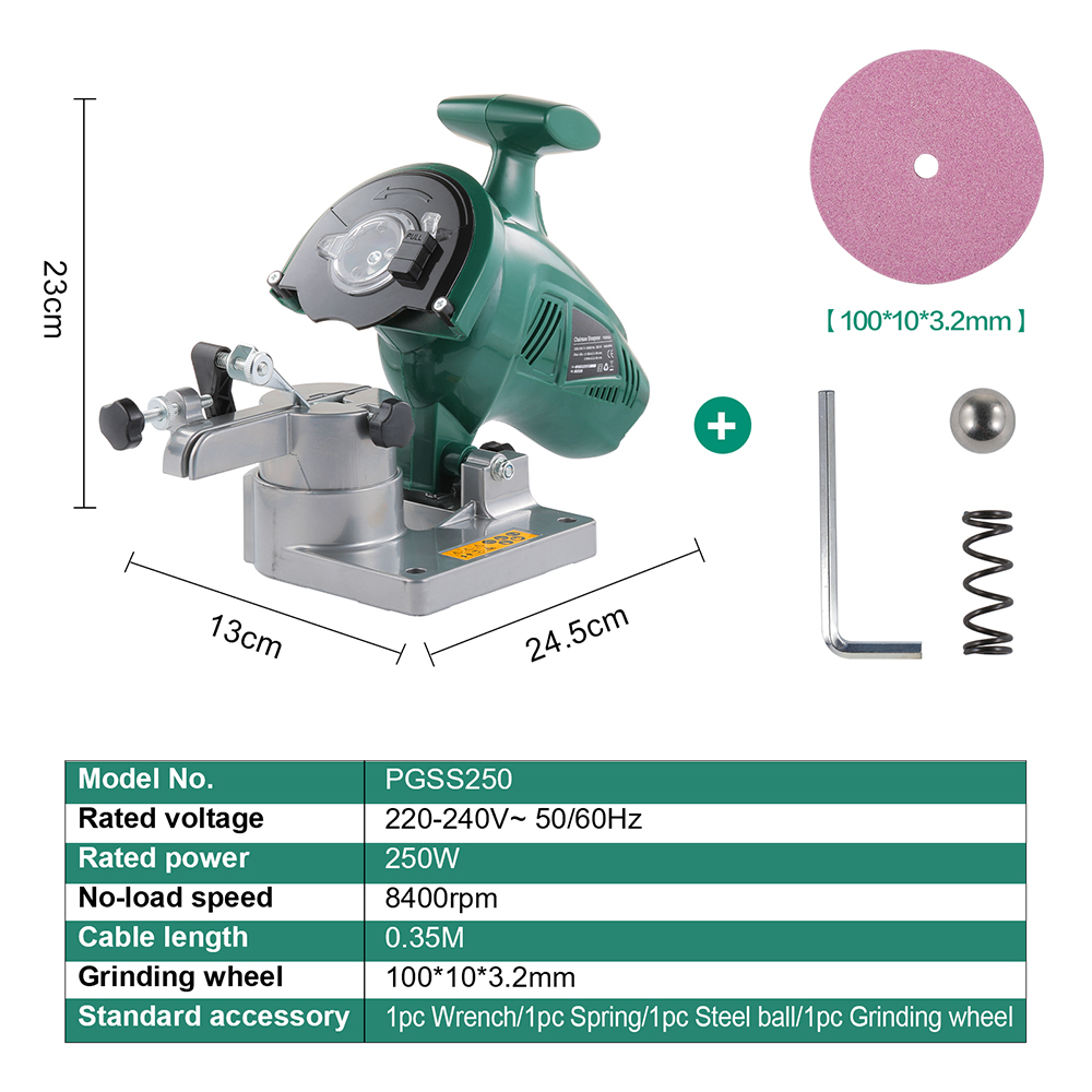 POSENPRO 250W ChainSaw Sharpen - Einhell Power X Tools ulasan dan harga