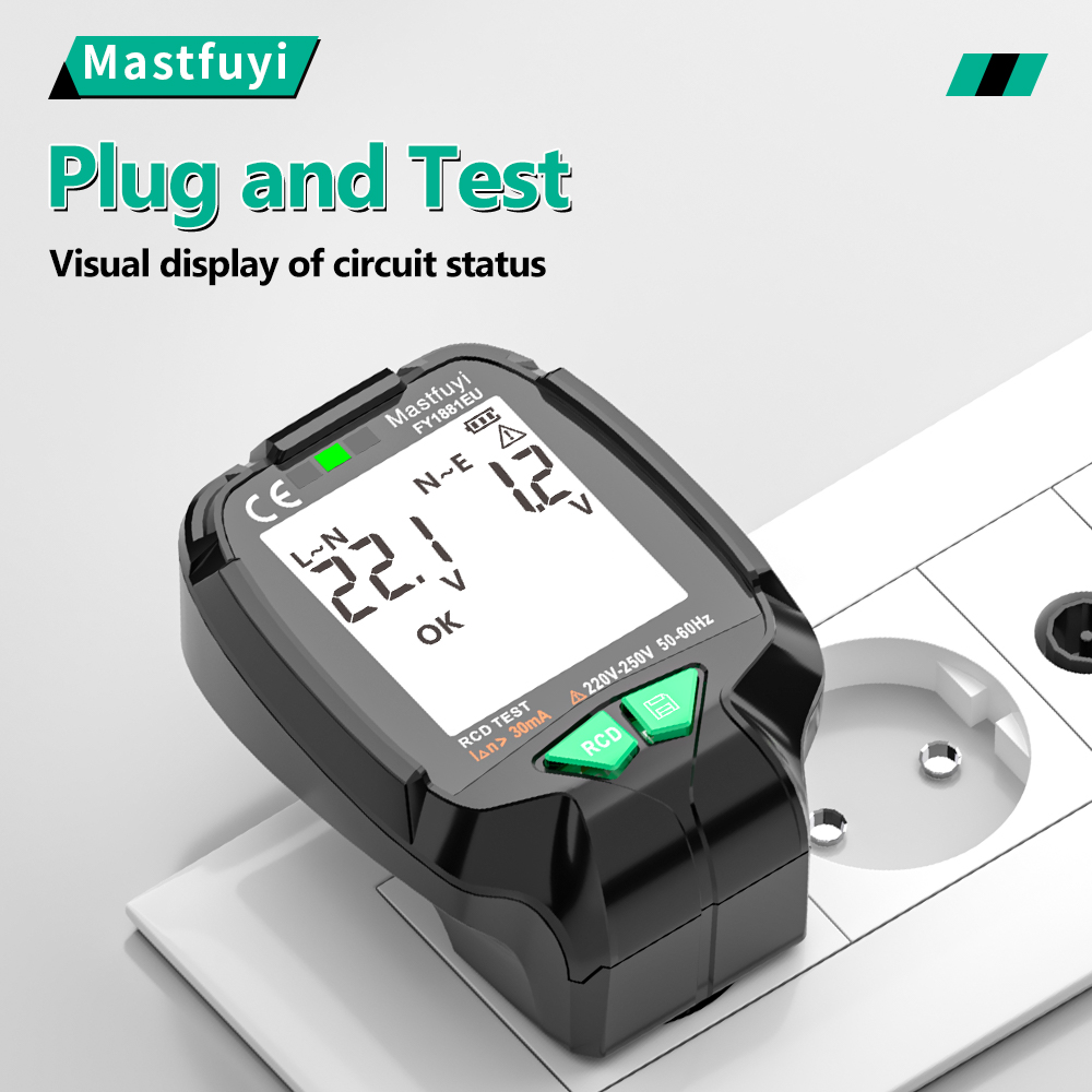 MASTFUYI FY1881 Socket Tester  - Power Tools Uk Review ulasan dan harga