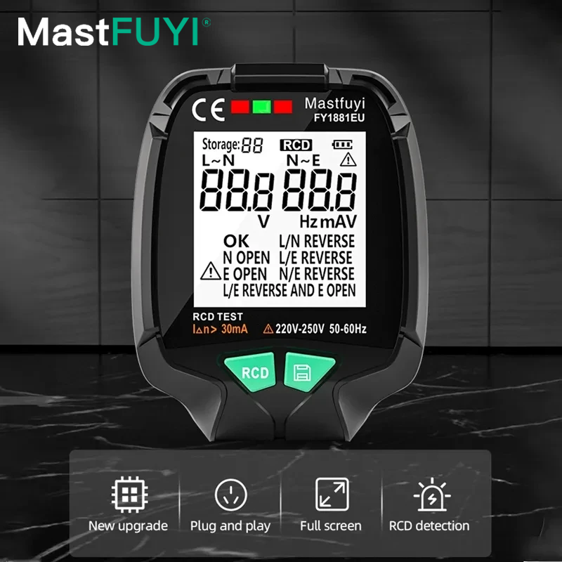 MASTFUYI FY1881 Socket Tester  - Power Tools Uk Review ulasan dan harga