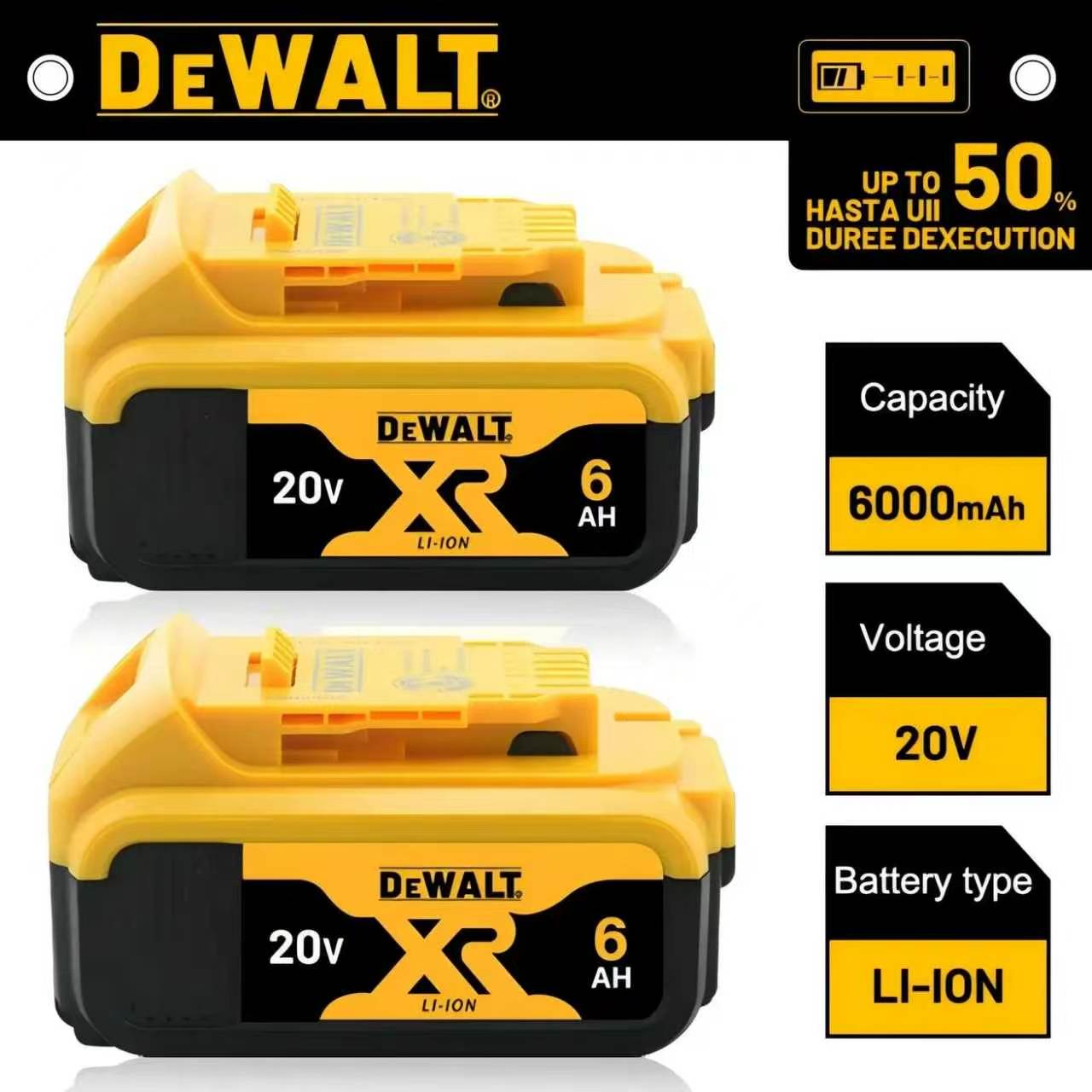 DeWALT XR 100% Original Batter - Dewalt Power Tools Xr ulasan dan harga