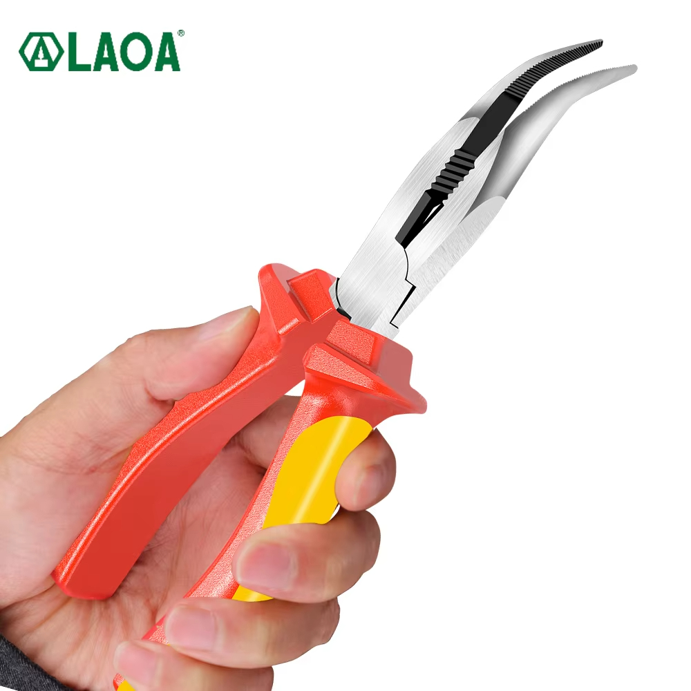 VDE Curved Needle Nose Pliers  - Power Tools Germany ulasan dan harga