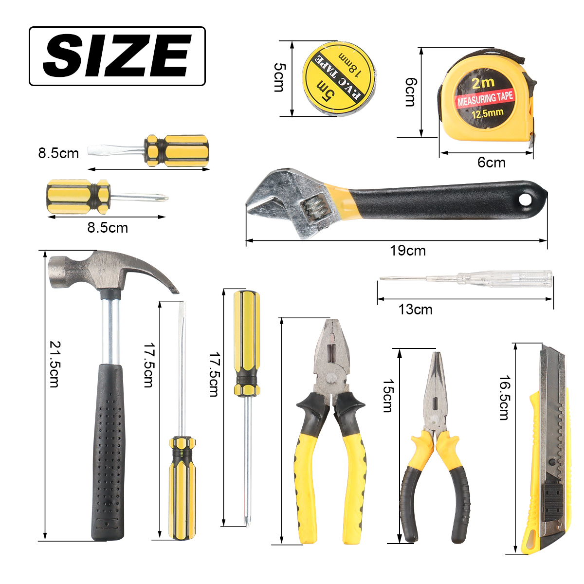 8/9/12/13Piece Tools Set Gener - Power Tools Catalogue ulasan dan harga