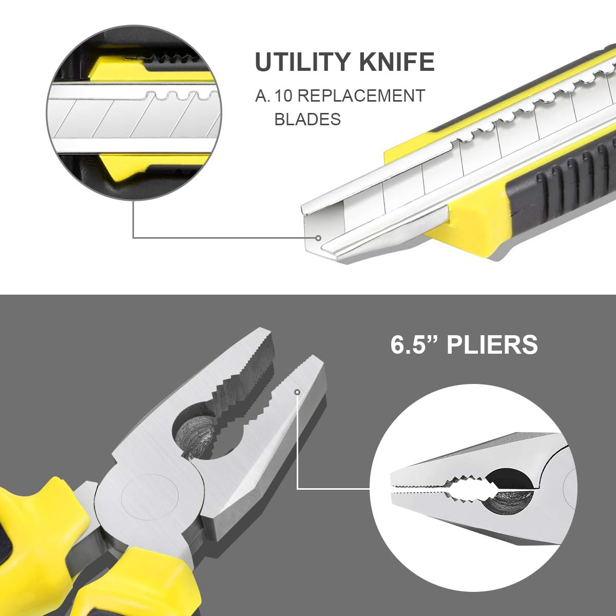 8/9/12/13Piece Tools Set Gener - Power Tools Catalogue ulasan dan harga