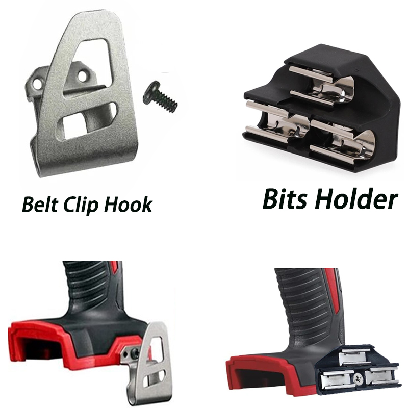 Bits Holder and Belt Clip Hook - Cordless Drill Driver ulasan dan harga