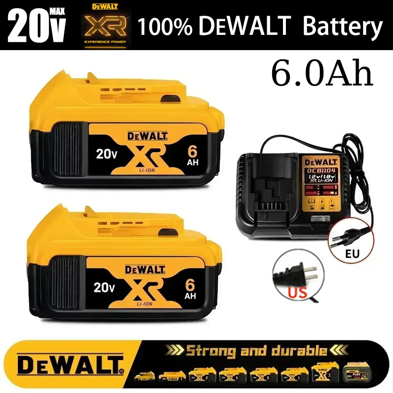 XR DeWalt 20V MAX Battery 6.0A - Dewalt Power Tools Xr ulasan dan harga