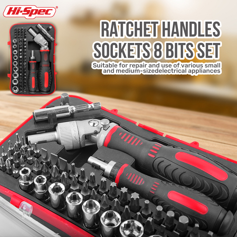 Hi-Spec Ratchet Handles Screwd - Power Tools Catalogue ulasan dan harga
