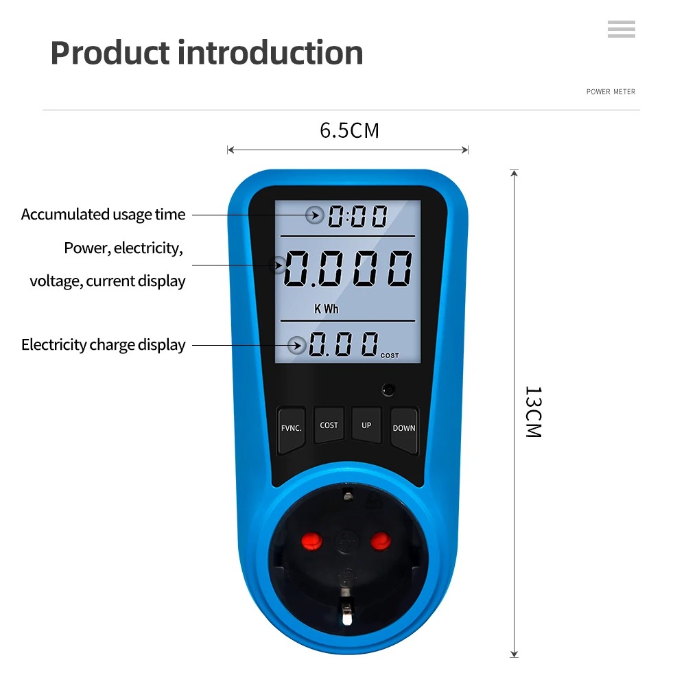 Digital Current Meter AC 230V  - Power Tools Uk Review ulasan dan harga