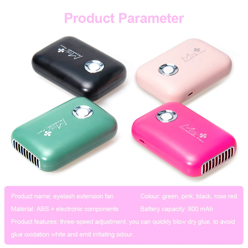 1PCS  Eyelash Fan Dryer Grafti - Air Compressor Mini ulasan dan harga
