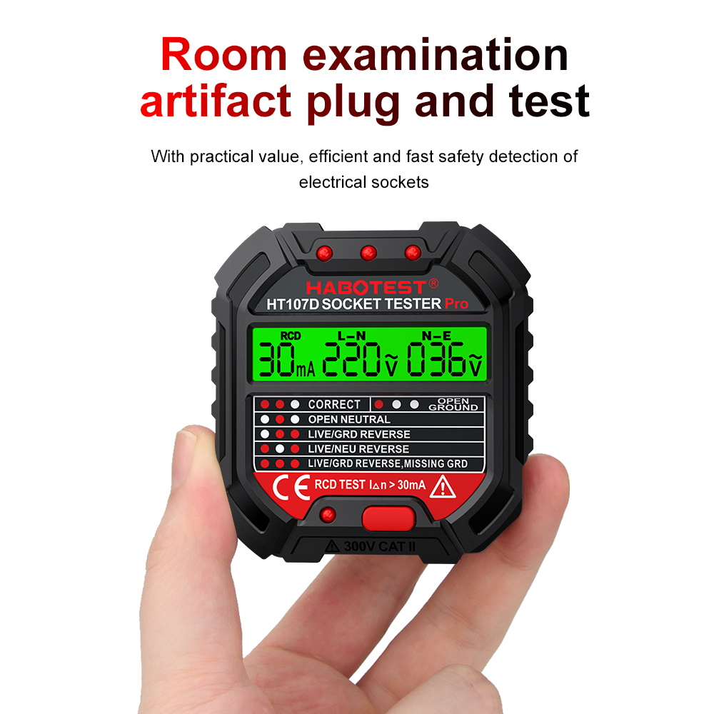 HABOTEST Socket Tester Voltage - Power Tools Uk Review ulasan dan harga
